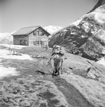 high-mountain patrol in the Valais Alps
