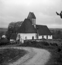 Beurnevésin church 1950