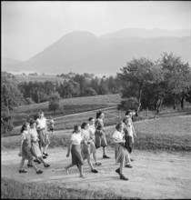 Young expatriate Swiss; 1944