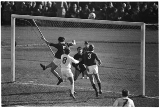 NLA 1968/69: FC Zurich - Servette FC; Keeper Barlie