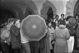 Manifestation for a youth center in Lucerne 1969