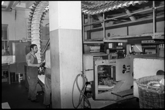 Printing and typesetting shop of Jean Frey AG, 1970