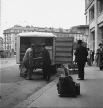 Mission of Swiss doctors to Abyssinia before departure, 1946