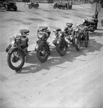 Motorcycles of Swiss army 1946