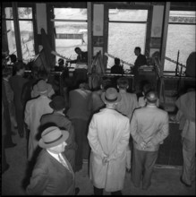Boy shooting competition in Zurich, 1954