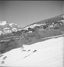 Valais village Albinen; 1941