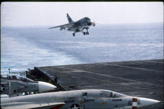 US Aircraft Carrier John F. Kennedy in the Mediterranean
