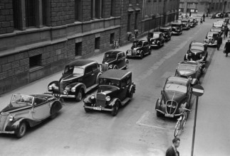 Traffic in Zurich, 1946