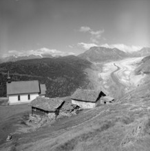 Valais: Belalp, chapel; 1957