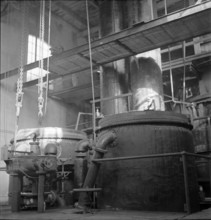 Bex, salt mine, salt works; 1940