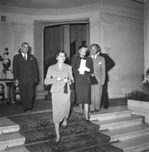 Empress Soraya in Geneva, 1951