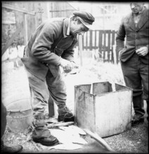 Fish brood institute of the canton Neuchâtel near Colombier 1948