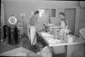 Typhoid epidemic Zermatt 1963: Disinfection of clothes