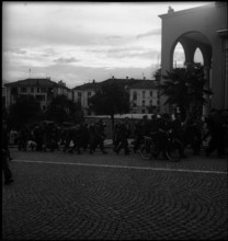 Italian partisans; escape from Italy; 1944