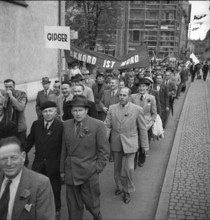 May Day rallies in Basel 1948