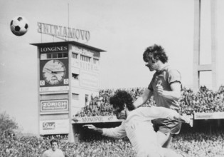 Cup Final 1973: FC Zurich - FC Basel; Zigerlig, Siegenthaler