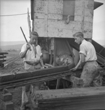 Peat extraction near Ins 1942