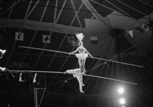 Isabella Nock, Swiss circus artiste, 1964