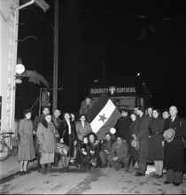 Swiss-Yugoslavian medical delegation before traveling to the Eastern front line, 1941