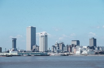 New Orleans skyline, 1976