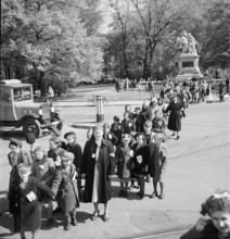 School outing in Basel, 1948