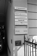 Atlas Bank, Zurich, 1974