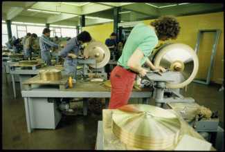 Cymbals production of the company Paiste AG, Notwill 1983