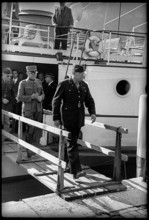After WW 2: Delegation of American officers, Interlaken 1945