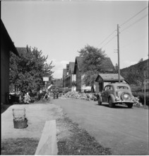 Schaanwald border closed, Liechtenstein, 1945