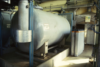 Chenicak firm Ciba-Geigy: Phosgene poison gas production, Monthey 1984