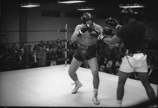 Ali sparring before WC fight versus Terrell 1967