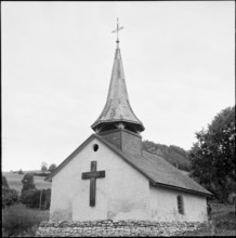 Church Pont-la-Ville, Gruyères 1958