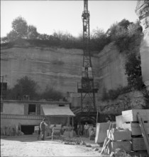Quarry Beauregard in Friborg 1949