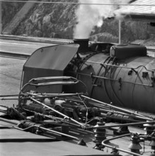 Electrification of the line Dole-Vallorbe-Pontarlier, 1958