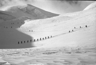Veterans of WWII at Piz Palü 1969