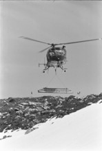 Exercise with Alouette III 1970