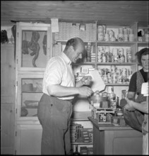 Food shop, Bettmeralp 1952