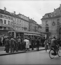 Paradeplatz in Zurich 1941