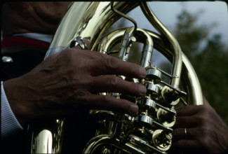 Tenor horn, cavalry music organization of Zurich, 1980