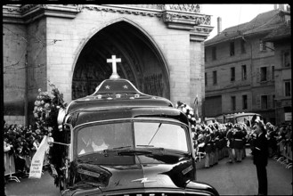Jo Siffert's funeral, Friborg 1971