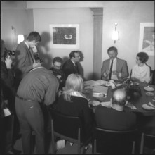 Kirk Douglas and his wife Anne in Zurich in 1967