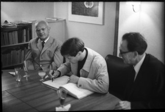 Dimitri at press conference in 1969