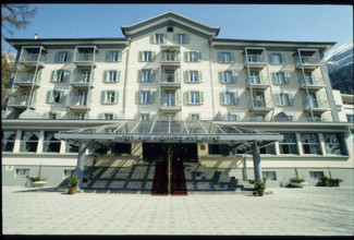 Hotel Les Sources des Alpes in Leukerbad, 1990