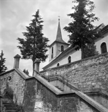 Church in Develier 1950