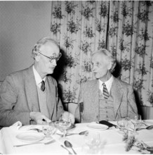 The twin brothers Jean and Auguste Piccard