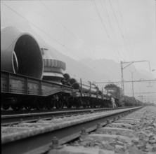 reportage about railway village Erstfeld