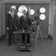 Reto Hügin and Felix Aeberli, press photographers, 1972