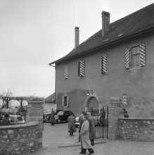 Lausanne"", wine auction, Abbaye du Mont, 1955