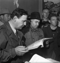 Hunting panthers in Valais, 1946