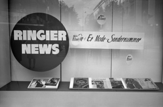 Shop window Ringier publisher: sie+er, fashion special issue, 1968